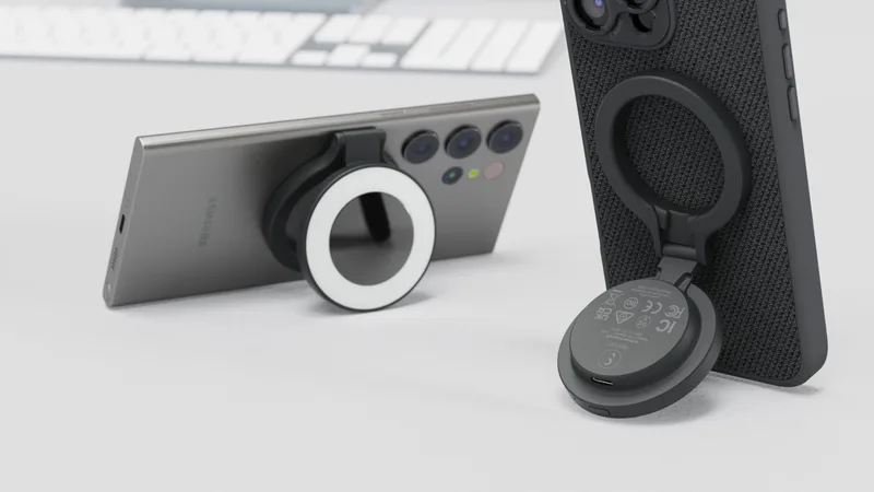 Shiftcam SnapPocket LED-lampa och stativ MagSafe-kompatibel Svart - 9350678