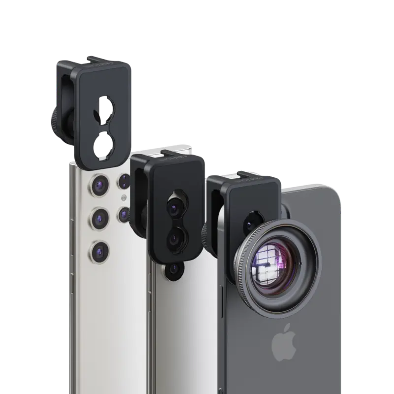 Shiftcam Universal S-fäste för kameraobjektiv till Smartphone/Tablet Svart - 9350691