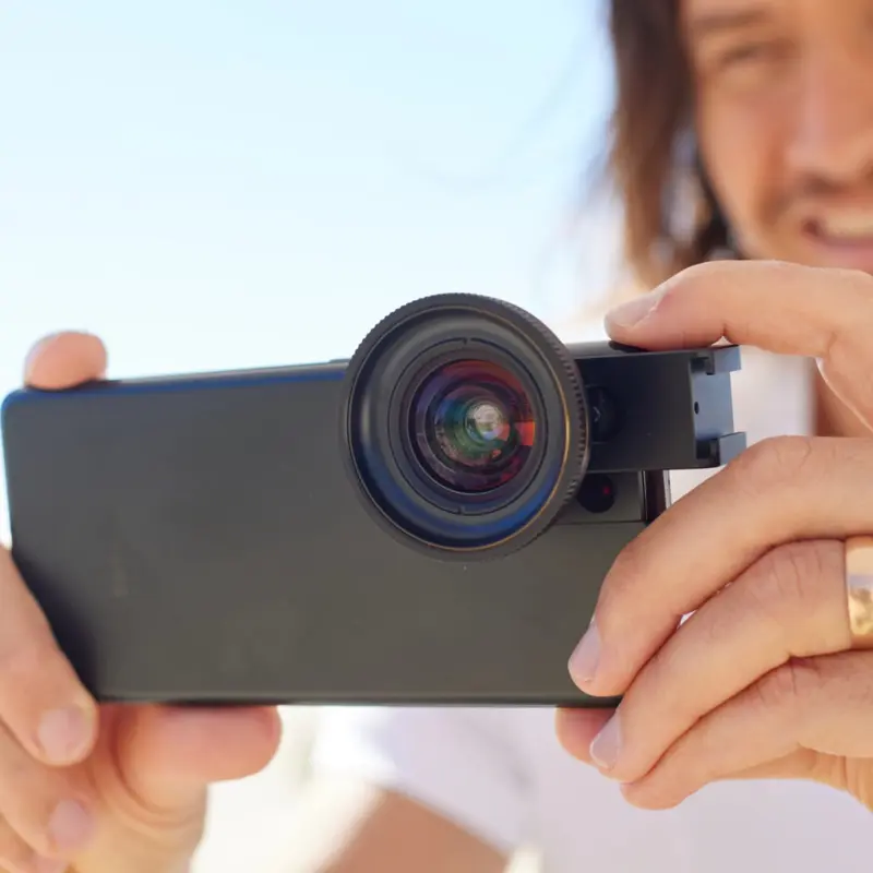 Shiftcam Universal S-fäste för kameraobjektiv till Smartphone/Tablet Svart - 9350691