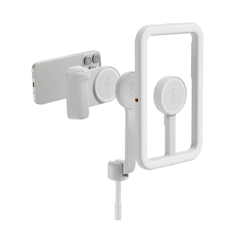 Shiftcam SnapCreator Kit Pro Qi2 med batteri MagSafe-kompatibel Greige - 9350745