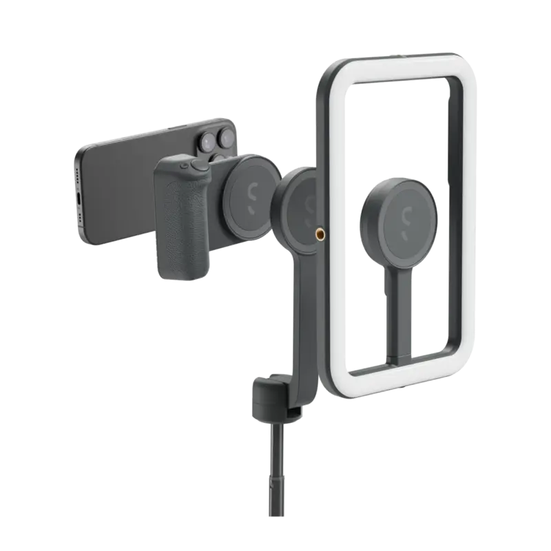 Shiftcam SnapCreator Kit Pro Qi2 med batteri MagSafe-kompatibel Svart - 9350746