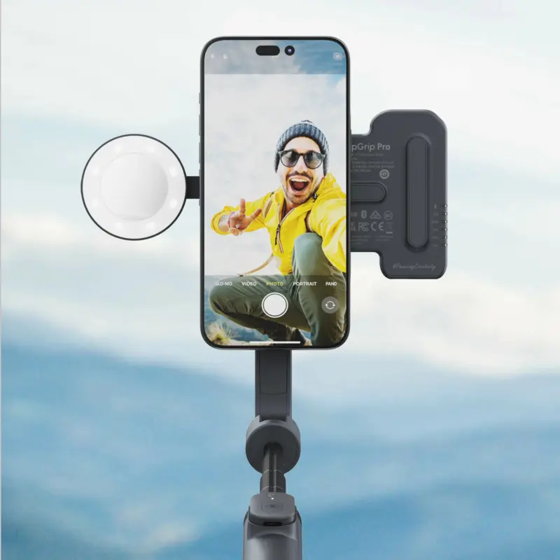 Shiftcam SnapTravel Kit Pro med batteri MagSafe-kompatibel Svart - 9350750