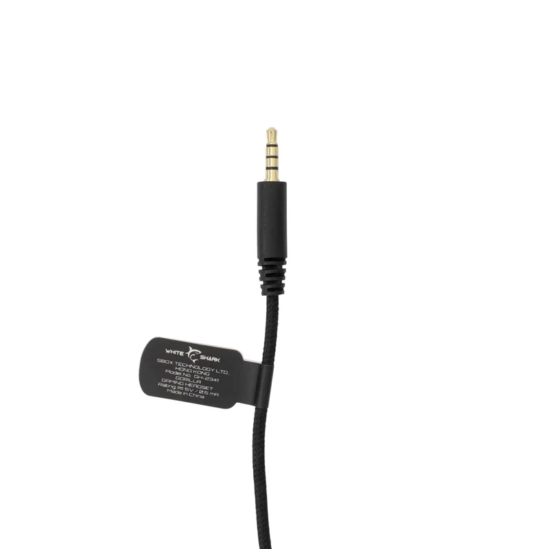 White Shark GORILLA Over-Ear Spelheadset Svart/Grå - 9450241