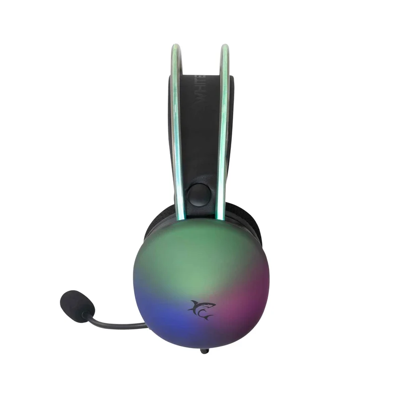 White Shark FIREFLY On-Ear Spelheadset Svart - 9450327