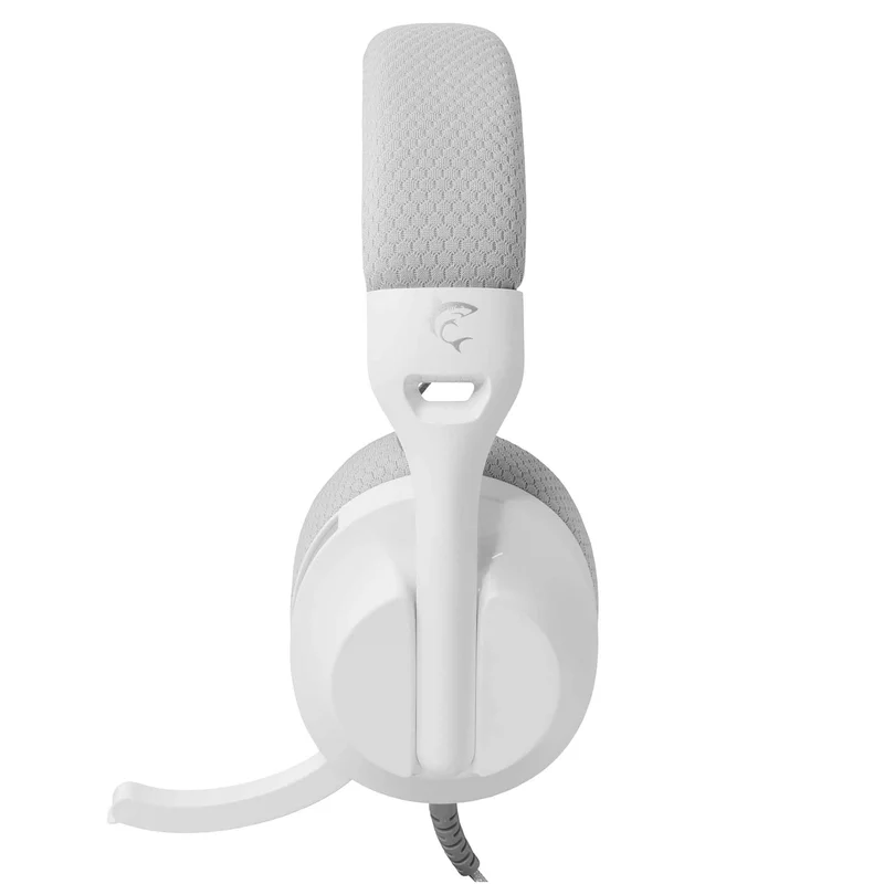 White Shark PARROT On-Ear Spelheadset Vit/Grå - 9450503