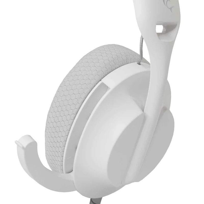 White Shark PARROT On-Ear Spelheadset Vit/Grå - 9450503