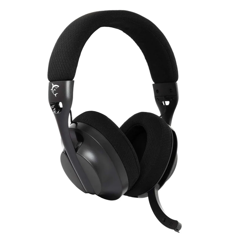 White Shark FALCON Trådlöst On-Ear Spelheadset Svart - 9450505