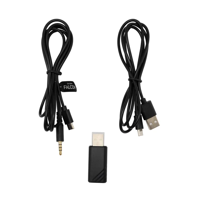 White Shark FALCON Trådlöst On-Ear Spelheadset Svart - 9450505