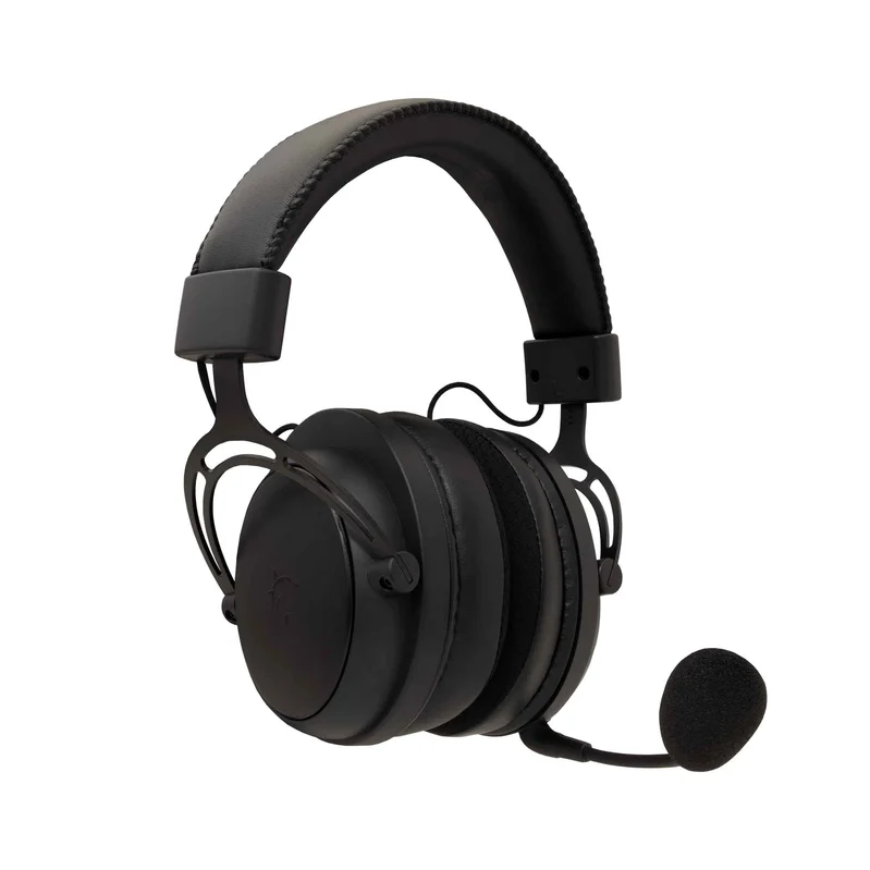 White Shark Premium GORILLA PRO Trådlöst Over-Ear Spelheadset Svart - 9450658