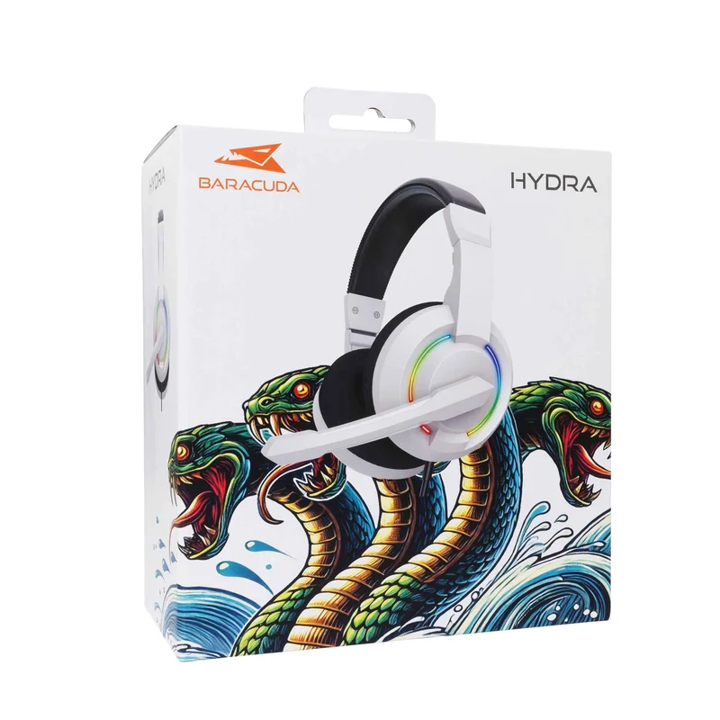 Baracuda HYDRA On-Ear Spelheadset Vit - 9450726