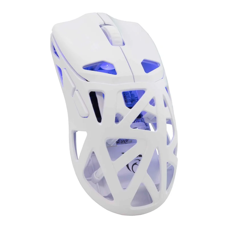 White Shark DAGONET Trådlösa Spelmöss 6D 24.000dpi Vit - 9450736