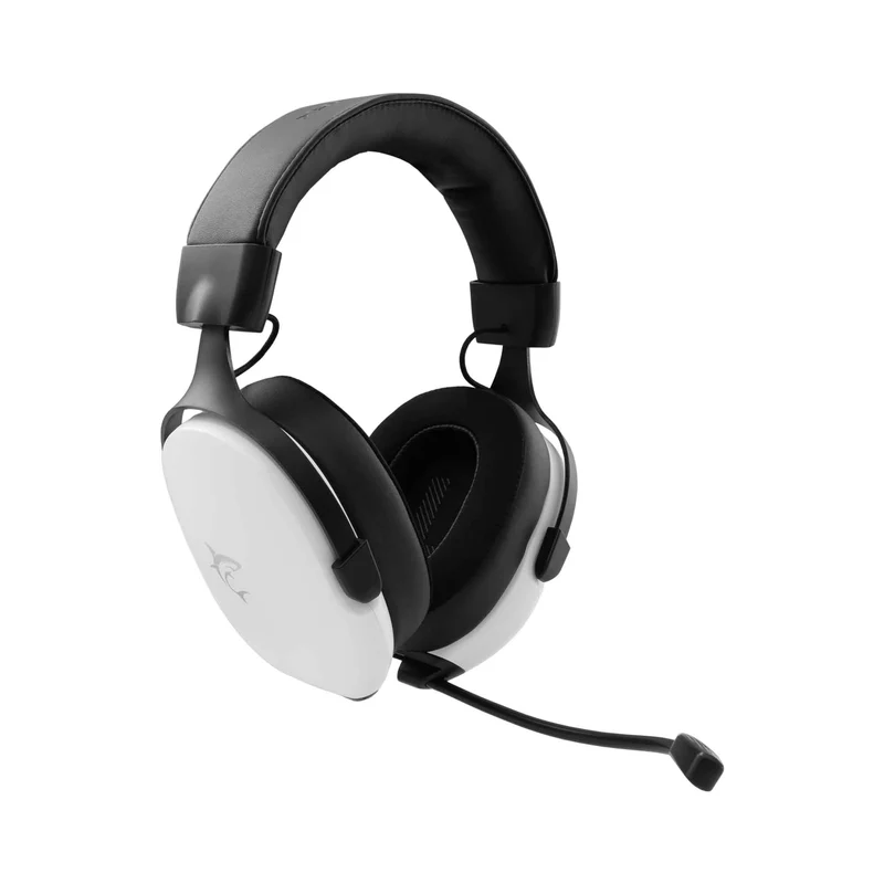 White Shark FOX Over-Ear Spelheadset Vit/Svart - 9450739