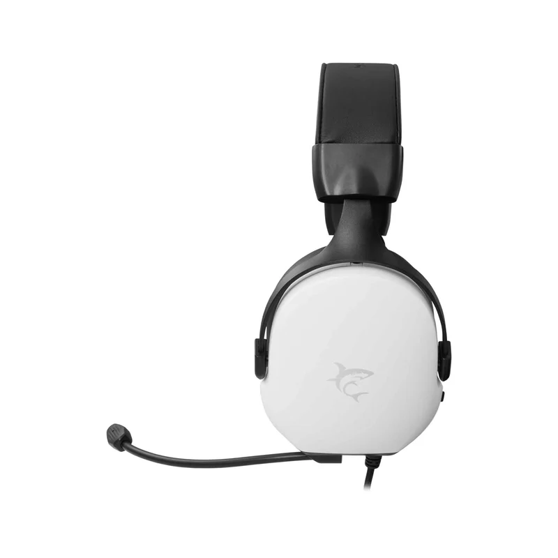 White Shark FOX Over-Ear Spelheadset Vit/Svart - 9450739