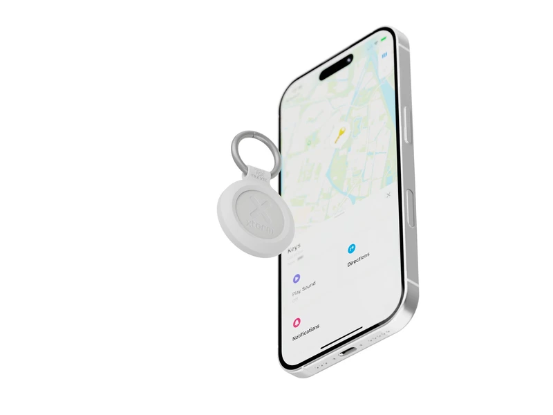 Xtorm TravelTag Tracker 3-pack för iOS och Android Vit - 9510194