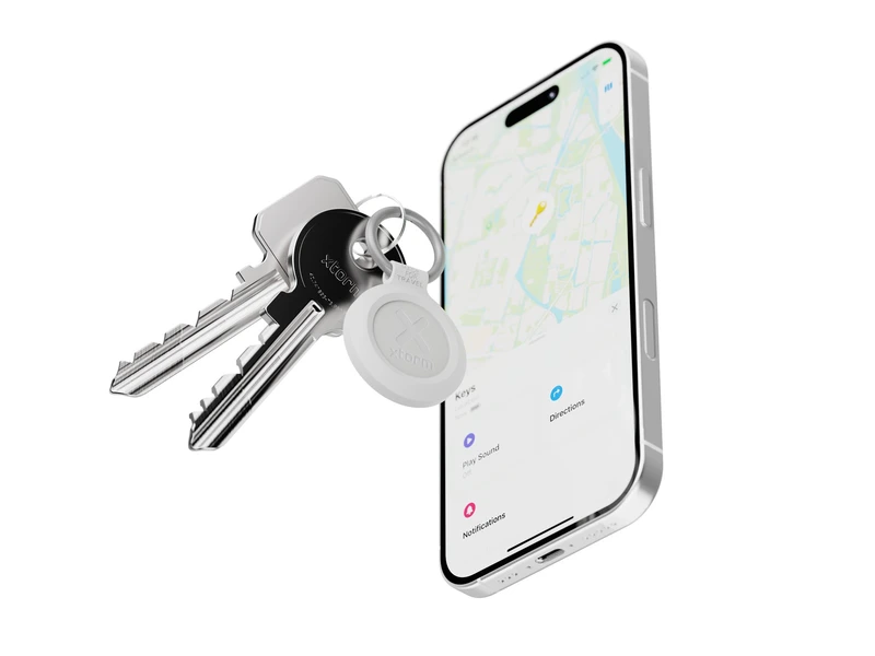 Xtorm TravelTag Tracker 3-pack för iOS och Android Vit - 9510194