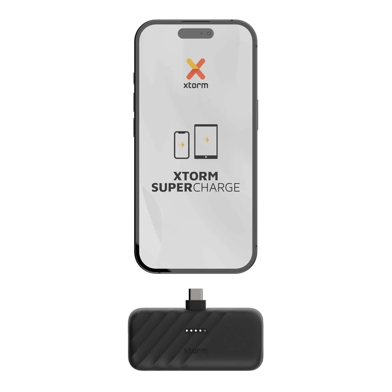 Xtorm Power Bank USB-C PD 20W 5.000mAh/2xUSB-C Svart - 9510201