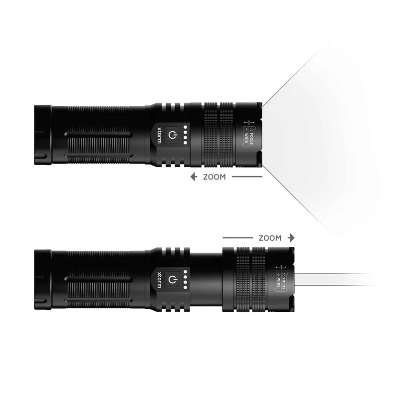 Xtorm Flashlight Power Bank 10.500 mAh USB-C PD20W Svart - 9510243