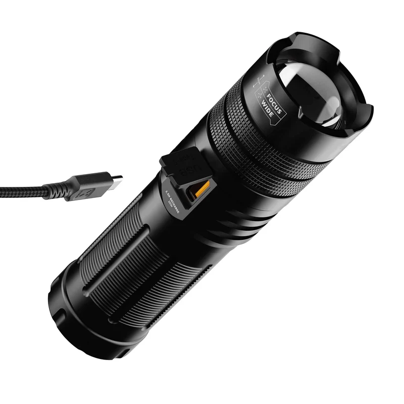 Xtorm Flashlight Power Bank 10.500 mAh USB-C PD20W Svart - 9510243