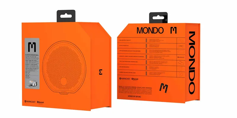 Mondo Bluetooth Högtalare Small Metall/Svart - 8071410