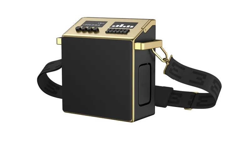 Mondo Bluetooth Högtalare Medium Mässing/Svart - 8071443