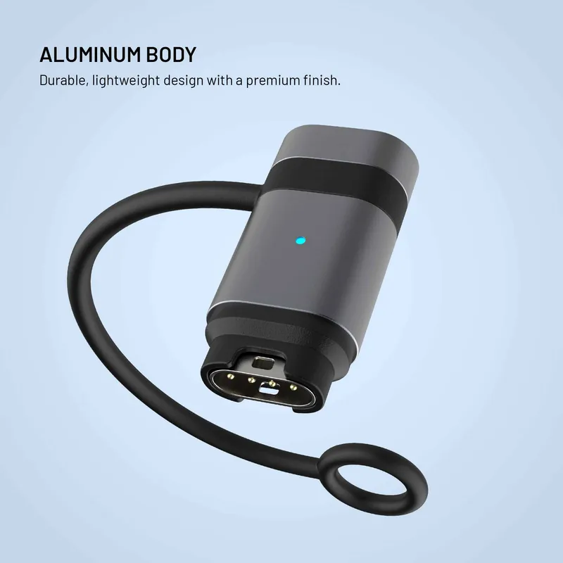 FIXED USB-C Laddningadapter för Garmin Smartwatch Svart - 8019207