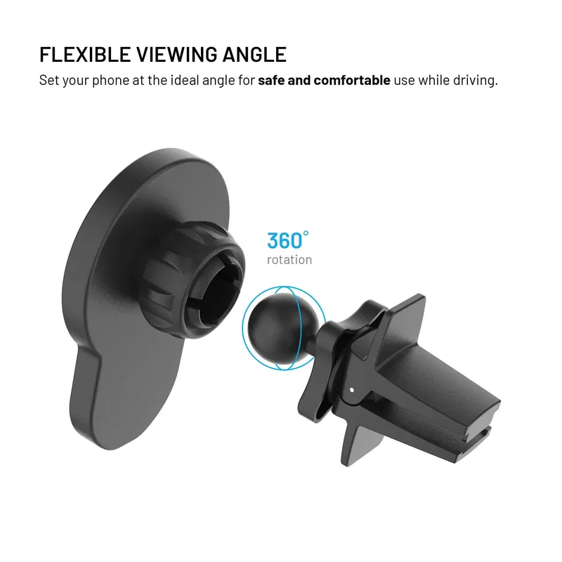FIXED MagClick2 15W QI2 Telefonhållare för ventilationsgaller - 8018846