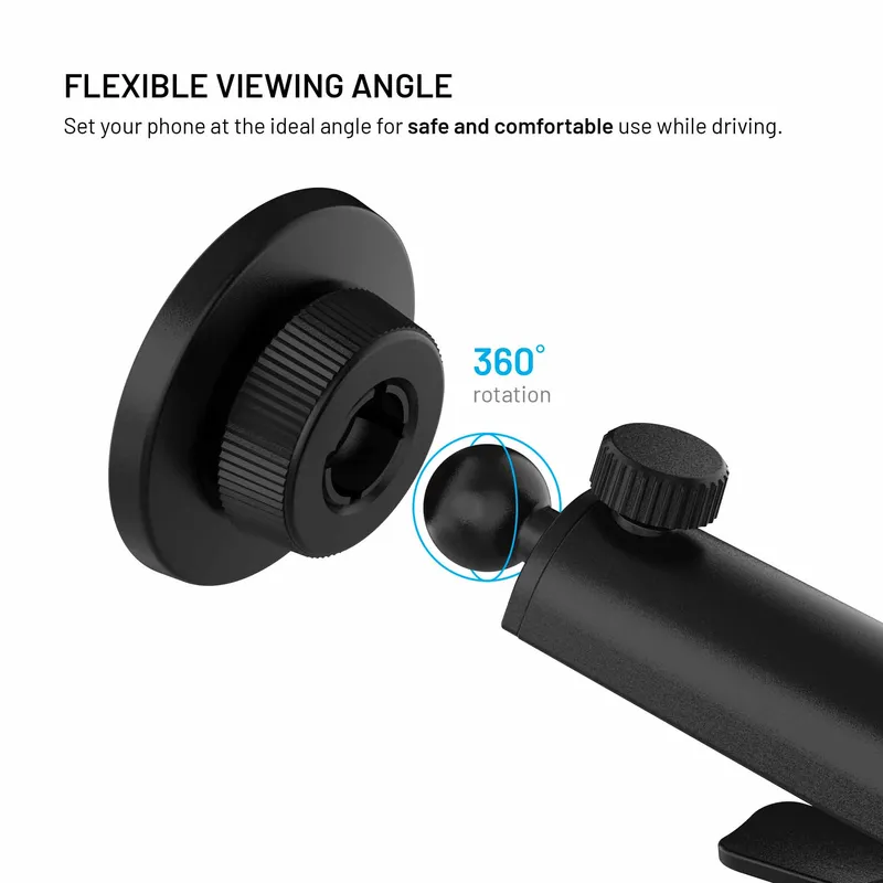 FIXED MagCircle XL vindruteshållare för bil svart - 8019219