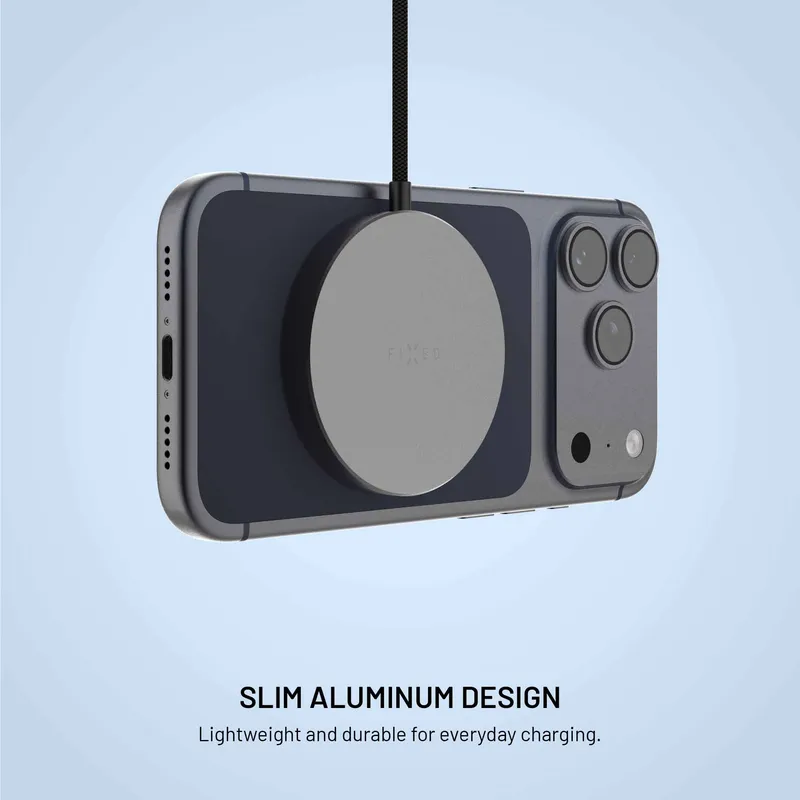 FIXED MagPad Slim Qi2.2 25W trådlös laddare Space Grey - 8019267