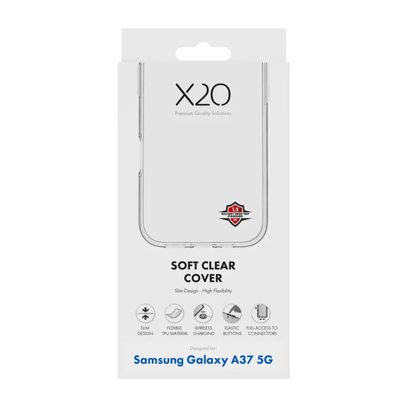 X2O Clear Soft Skal Samsung Galaxy A37 5G Klar - 3410141