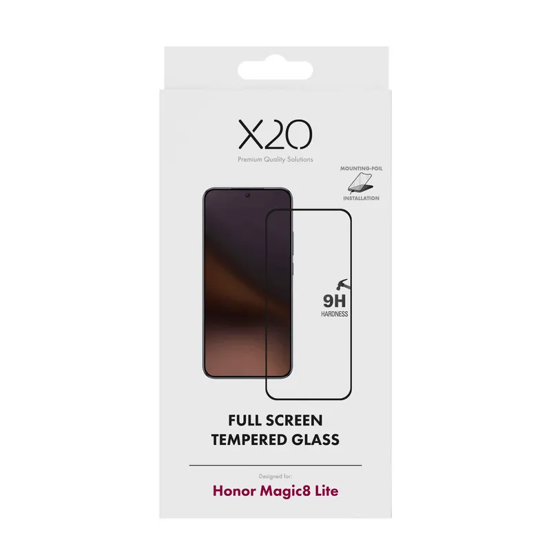 X2O Full Screen Skyddsglas Honor Magic8 Lite - 3410104