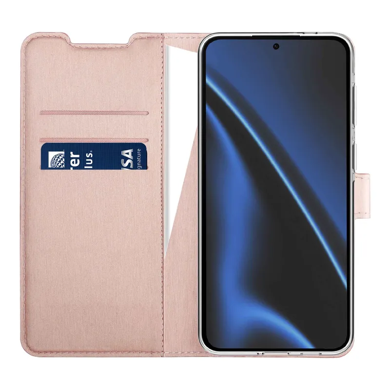 X2O Classic Wallet Plånboksfodral Samsung Galaxy A57 5G Rose Gold - 3410126