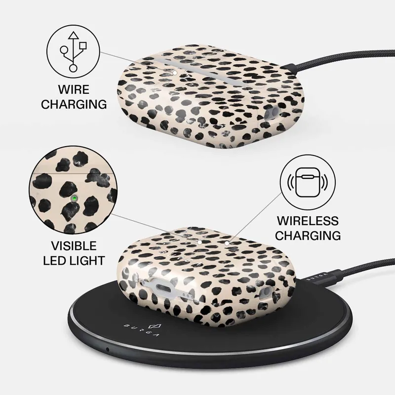 Burga Almond Latte - Apple Airpods Pro 3 Skyddsfodral - 5628114