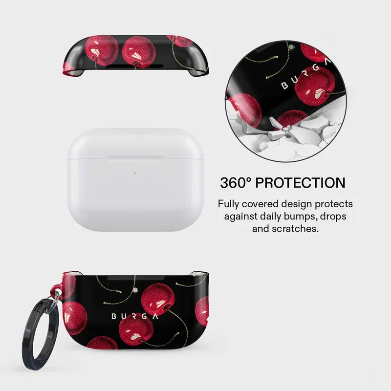 Burga Cherrybomb - Apple Airpods Pro 3 Skyddsfodral - 5628240