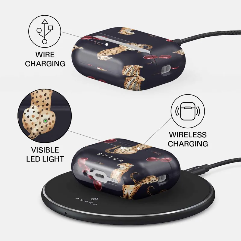 Burga Cougar - Apple Airpods Pro 3 Skyddsfodral - 5628227