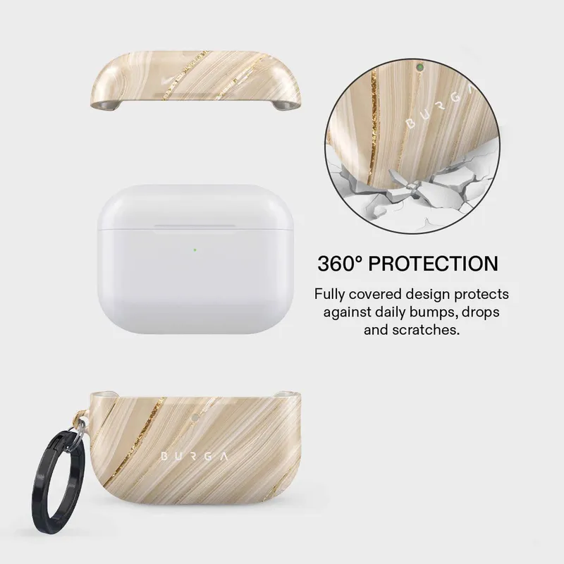 Burga Full Glam - Apple Airpods Pro 3 Skyddsfodral - 5628104