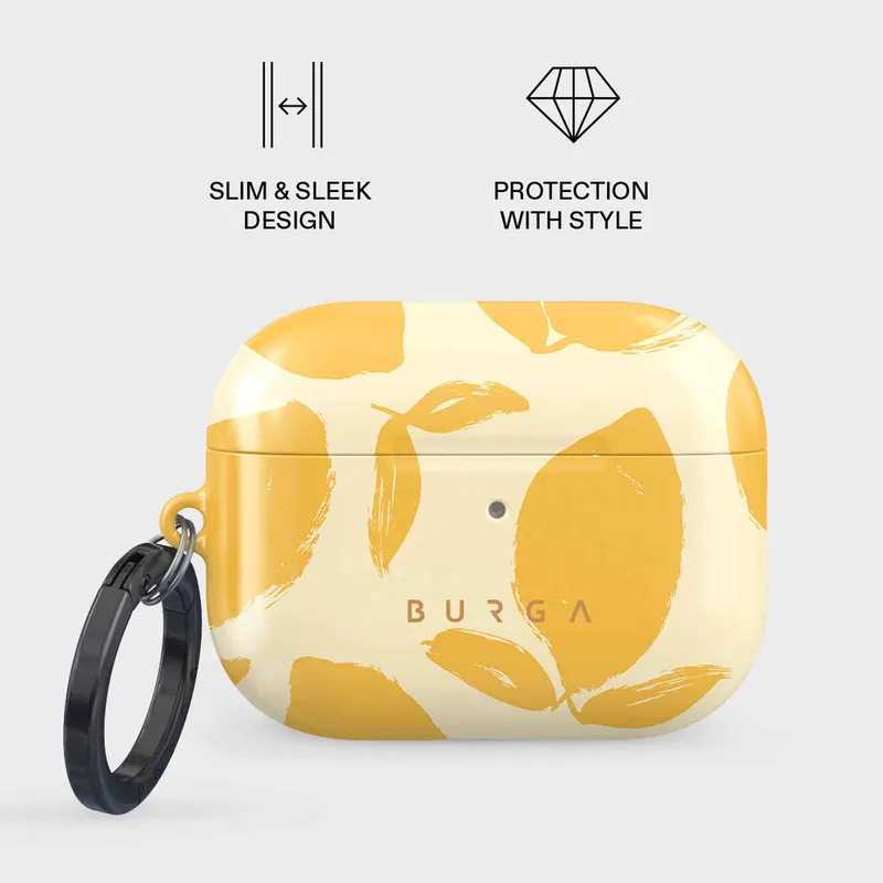 Burga Lemon Tart - Apple Airpods Pro 3 Skyddsfodral - 5628043