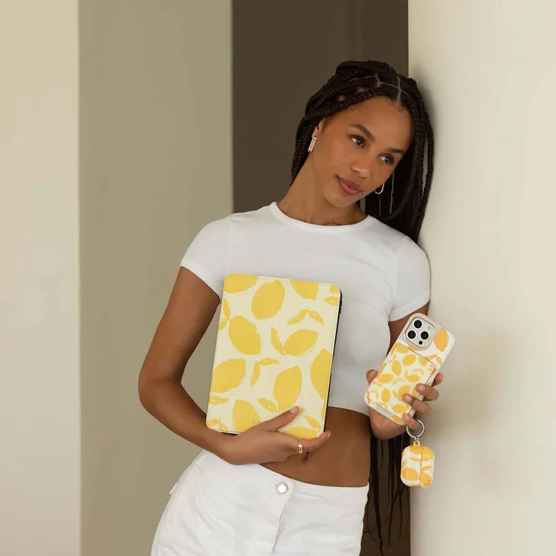 Burga Lemon Tart - Apple Airpods Pro 3 Skyddsfodral - 5628043