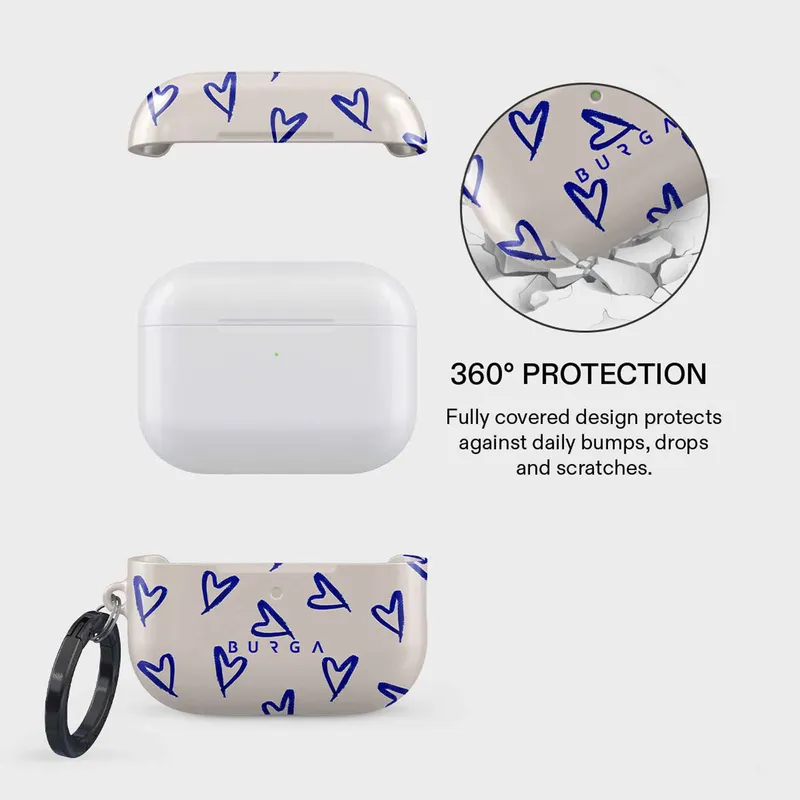 Burga Love Me Right - Apple Airpods Pro 3 Skyddsfodral - 5628351