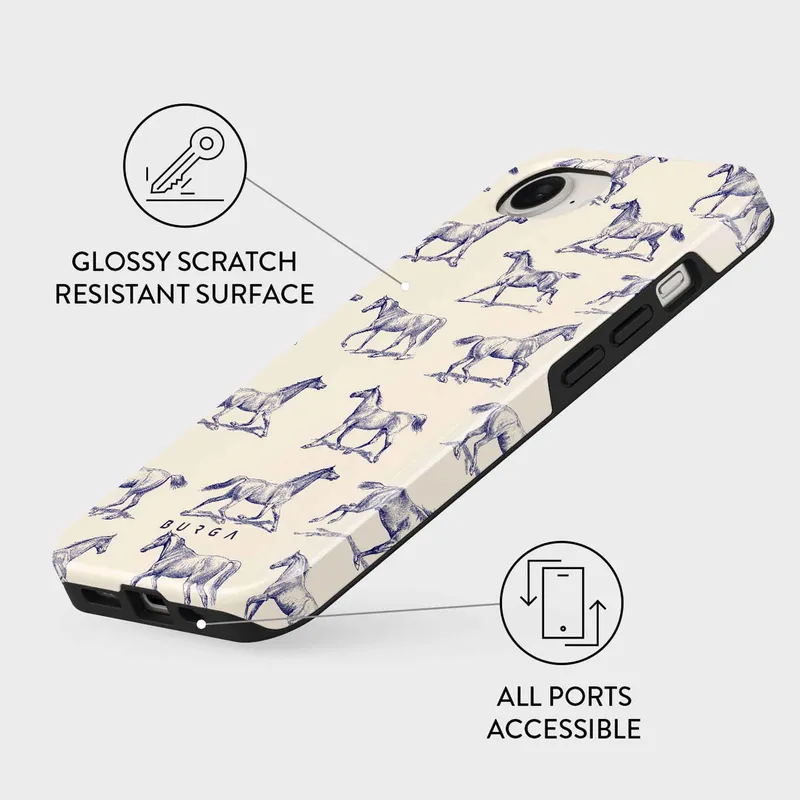 Burga Derby Race - Apple iPhone 17e/16e Tough MagSafe Skyddsskal - 4123320