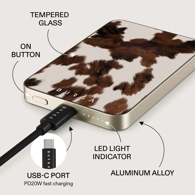 Burga Celestial - MagSafe Power Bank 5000 mAh Guld - 4108775