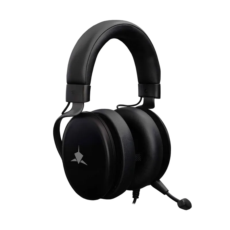 White Shark ELEPHANT Over-Ear Spelheadset Svart - 9450802