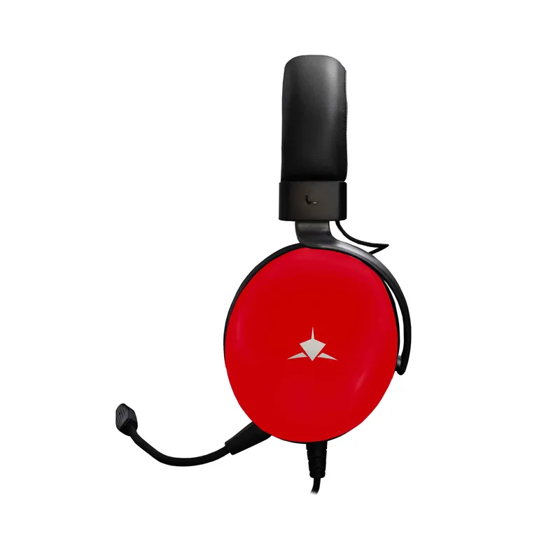 White Shark ELEPHANT Over-Ear Spelheadset Röd/Svart - 9450803