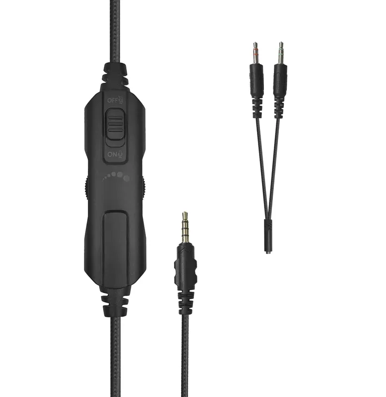 White Shark ELEPHANT Over-Ear Spelheadset Röd/Svart - 9450803