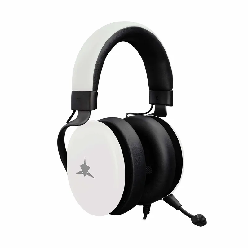 White Shark ELEPHANT Over-Ear Spelheadset Vit/Svart - 9450804