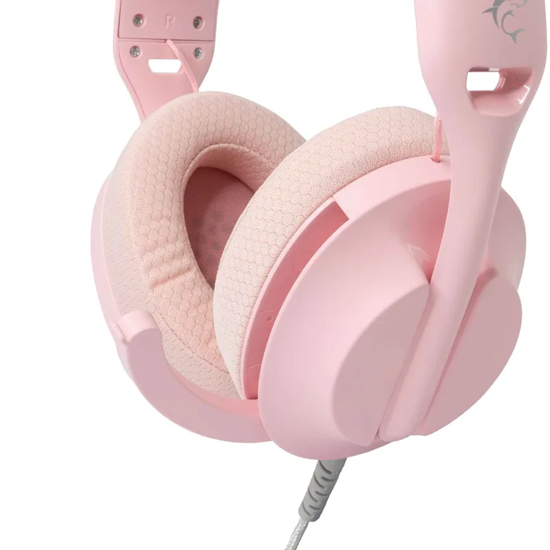 White Shark PARROT On-Ear Spelheadset Rosa - 9450504