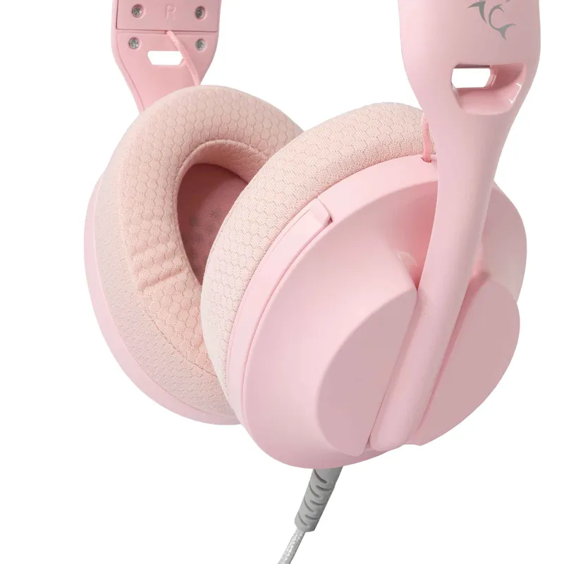 White Shark PARROT On-Ear Spelheadset Rosa - 9450504