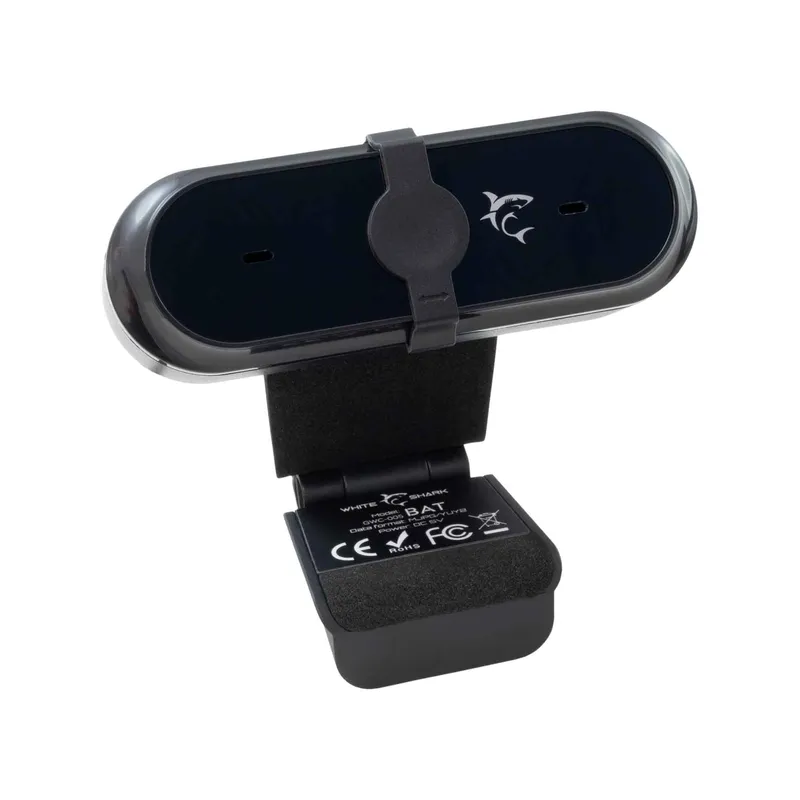 White Shark BAT Full HD USB Webbkamera Svart - 9450682