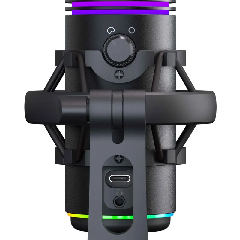 White Shark EKTARA RGB USB Mikrofon Svart - 9450966