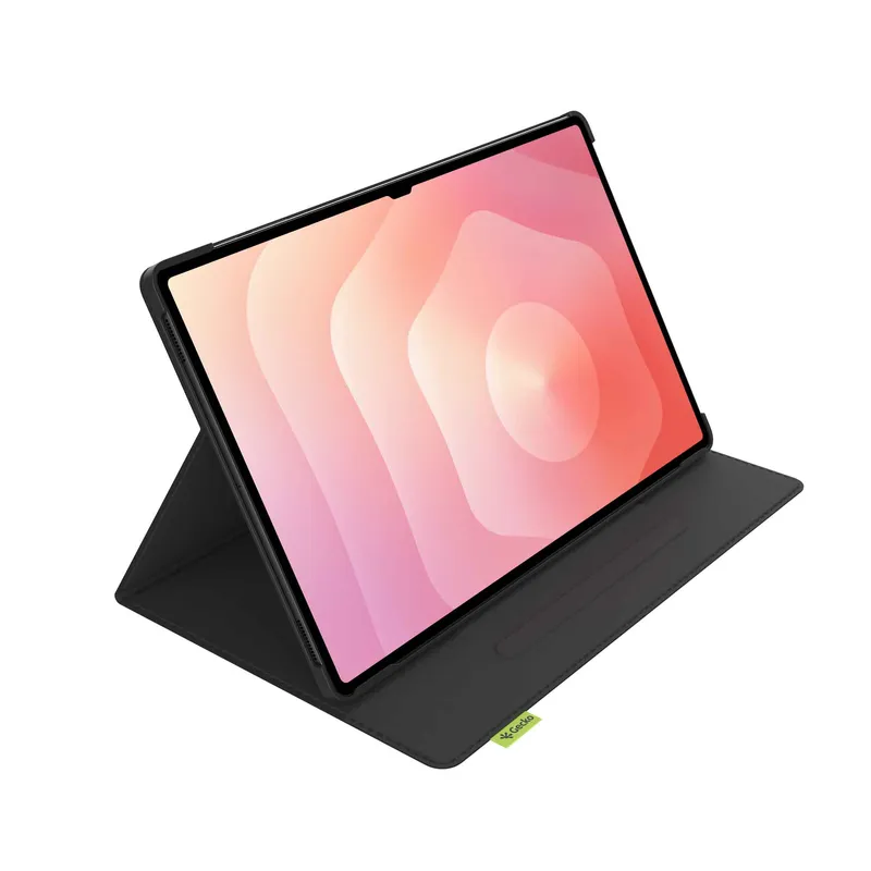 Gecko Kaktus Folio Fodral Samsung Galaxy Tab S11 Ultra Svart - 3537068