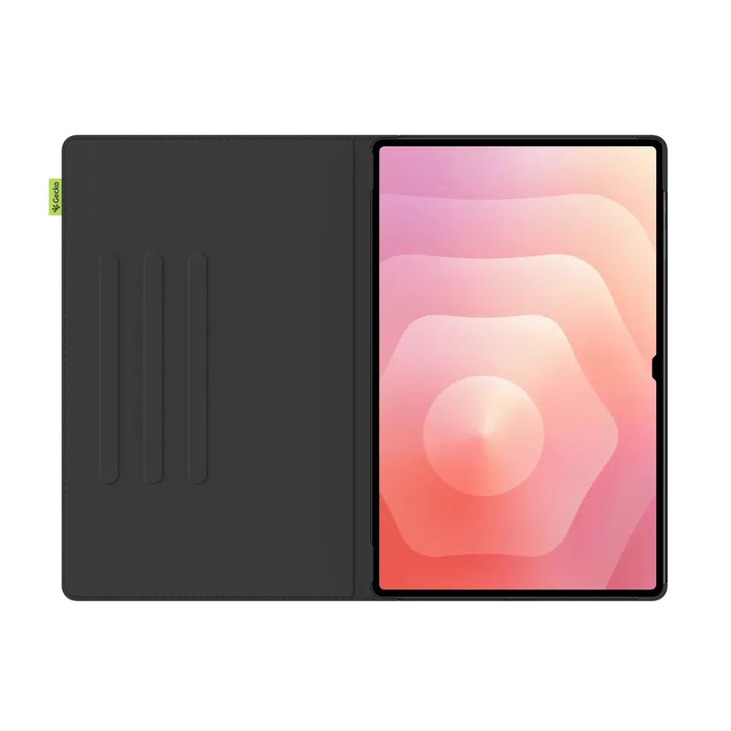 Gecko Kaktus Folio Fodral Samsung Galaxy Tab S11 Ultra Svart - 3537068